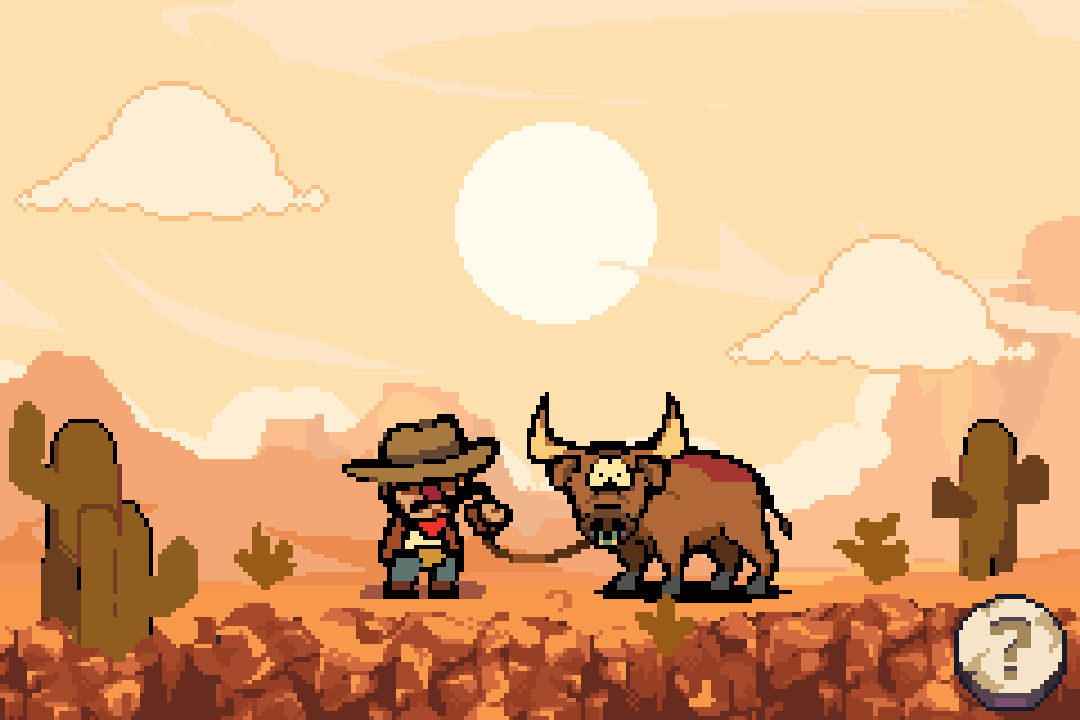 Pixel art project: Western World & Environment Art