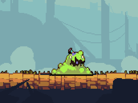 Pixel art character artwork: Creature Design 04