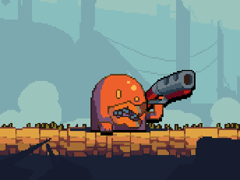 Pixel art character artwork: Creature Design 07