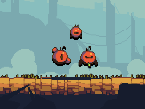 Pixel art character artwork: Creature Design 09