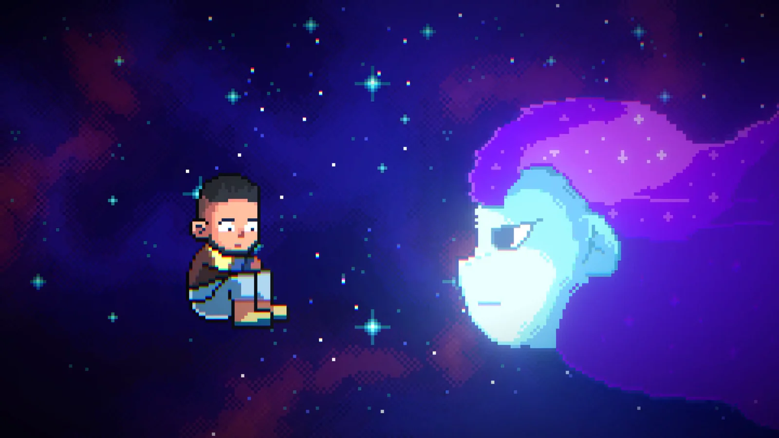 Esencia — Le'Kays — Videoclip (3), pixel art de Kevin Medina