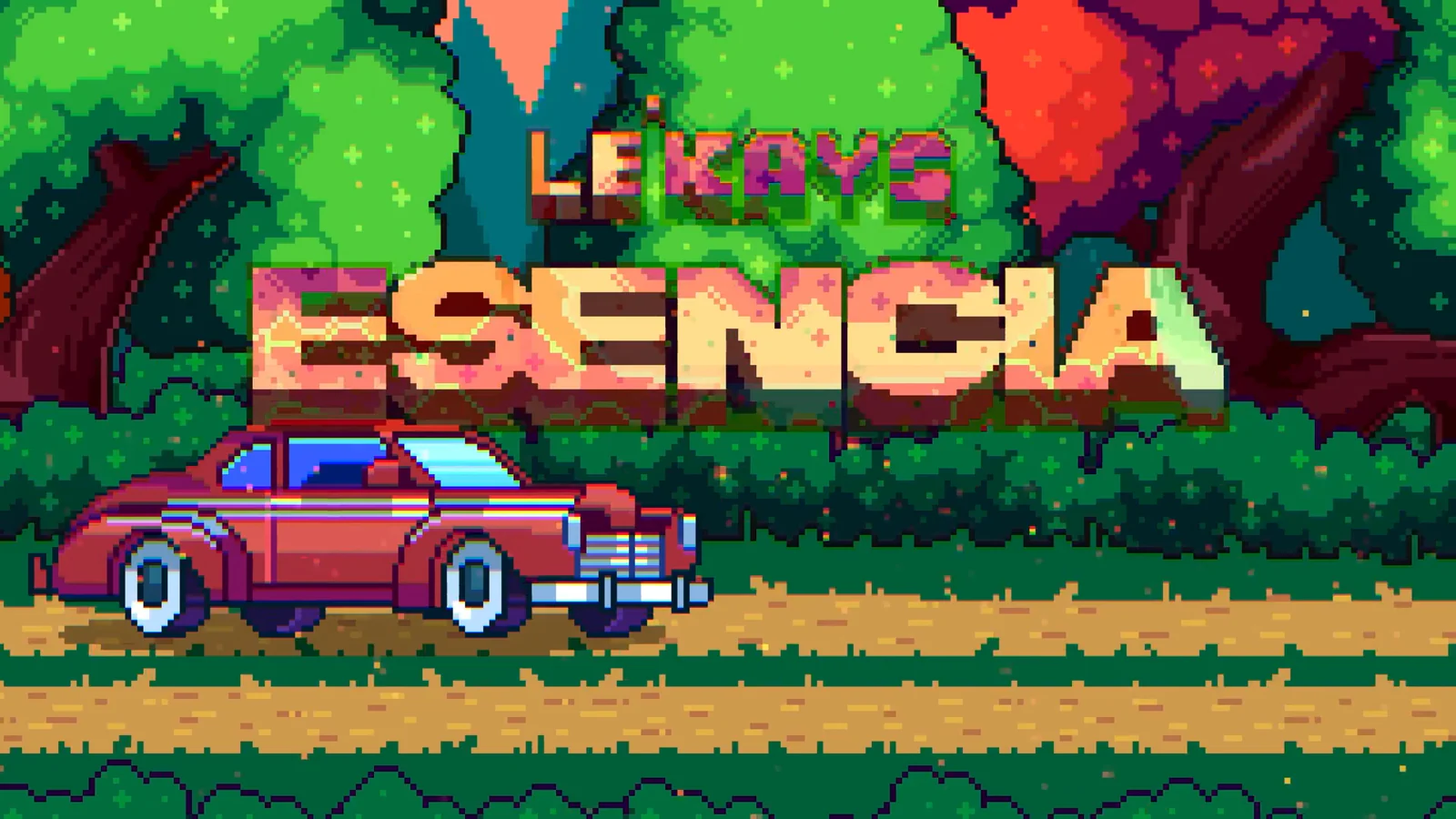 Esencia — Le'Kays — Music video, pixel art by Kevin Medina