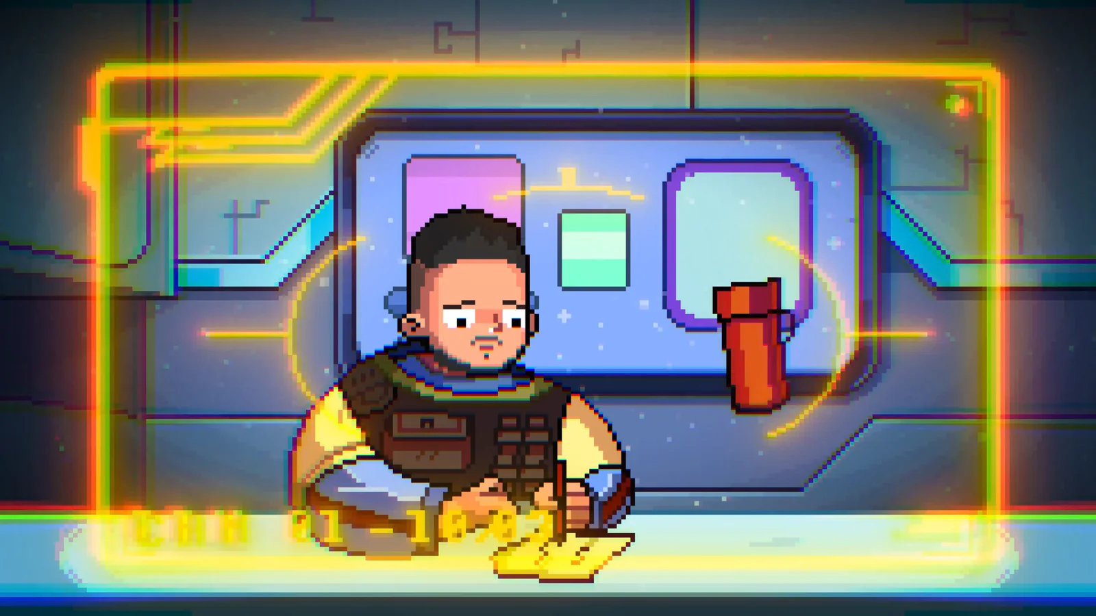 Esencia — Le'Kays — Videoclip (6), pixel art de Kevin Medina