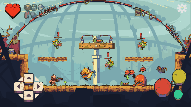 Nuclear Dome — Arte de juego · arcade móvil (3), pixel art de Kevin Medina